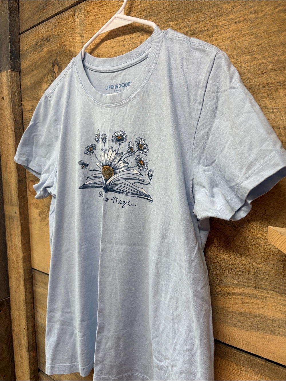 Life Is Good 'Reading is Magic' Crusher Tee - Picture 3 of 7